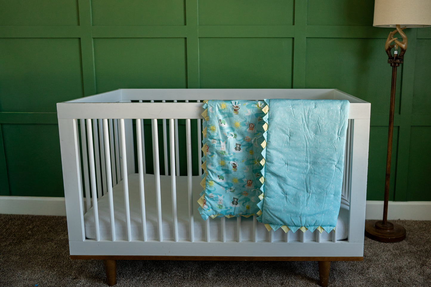 Sunny Day Critters Baby Quilt βοΈππ