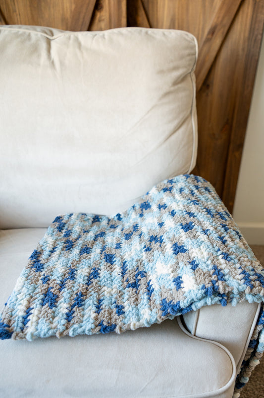 Blue Skies Baby Blanket