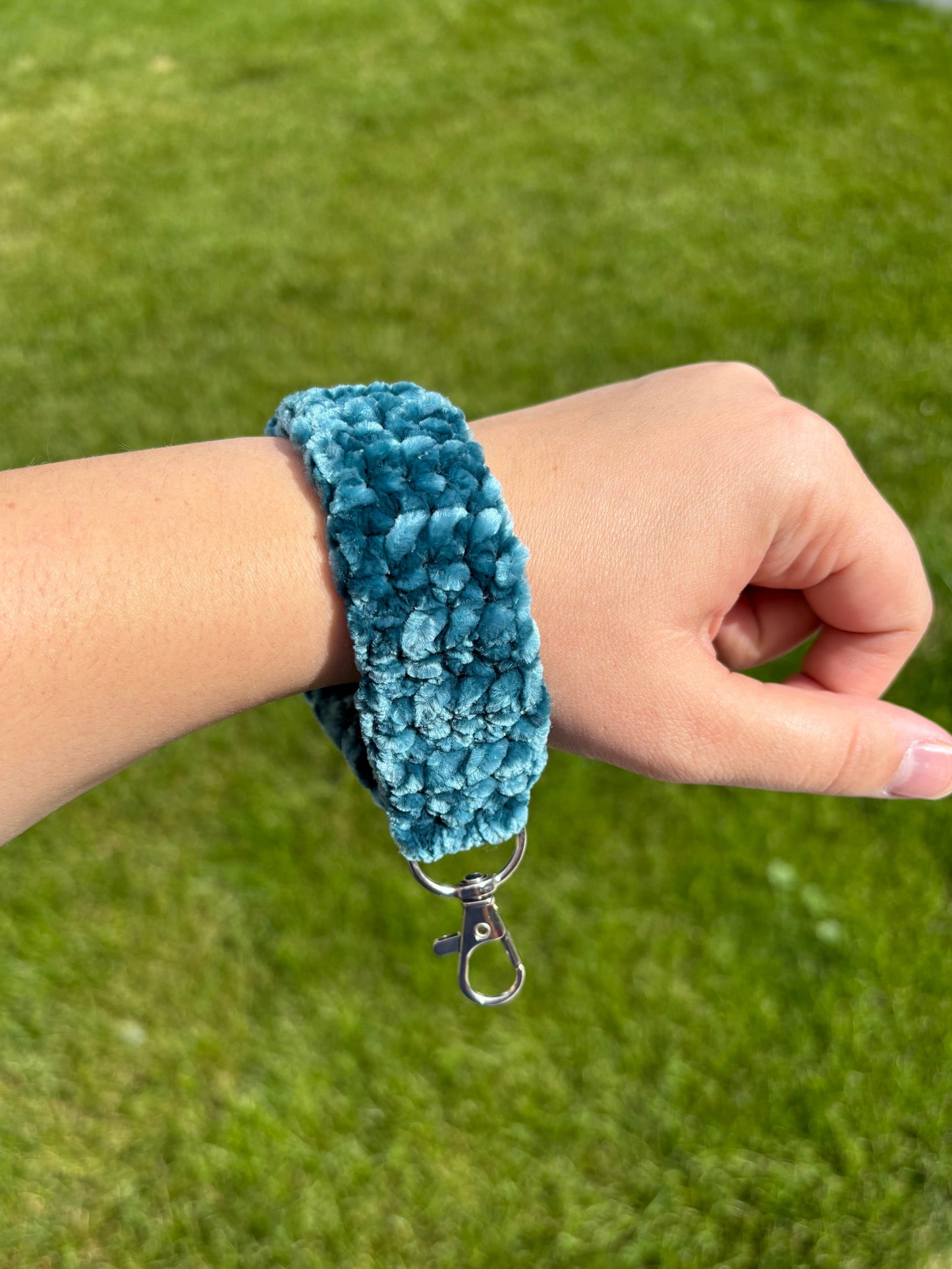 Velveteal Velvet Keychain ✨