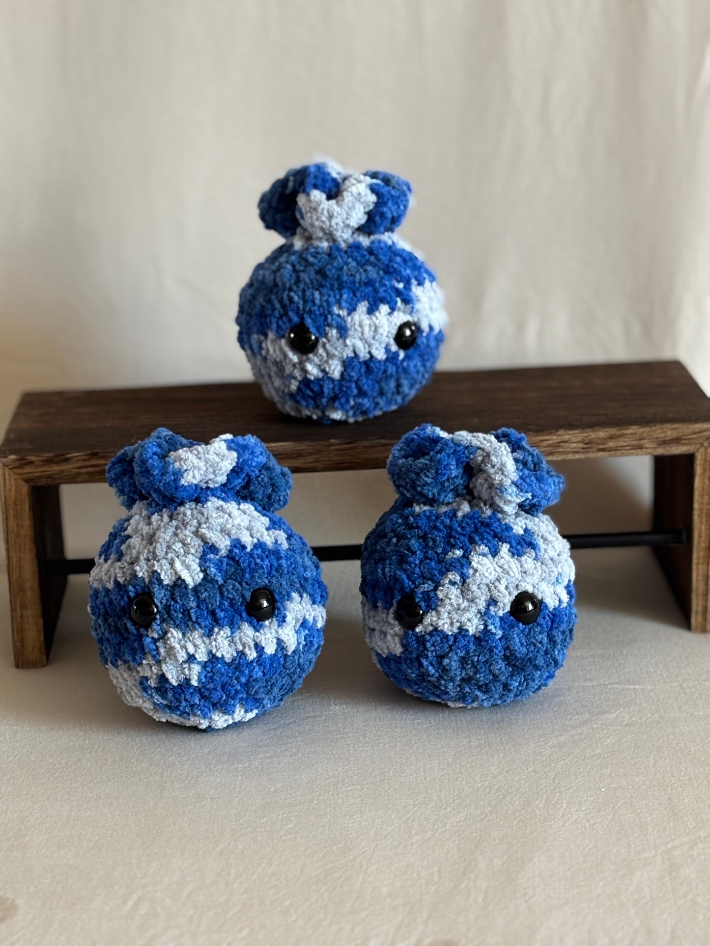 Multi-Colored Blue Berry Plushie