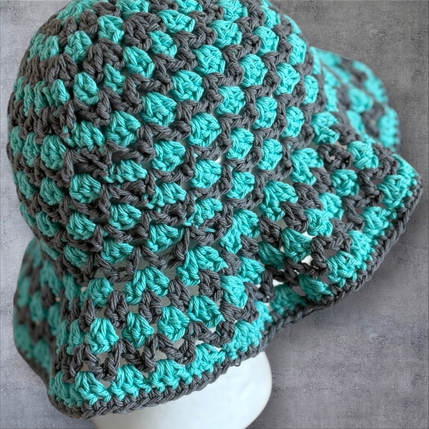 Sea Breeze & Grey Kelp Bucket hat