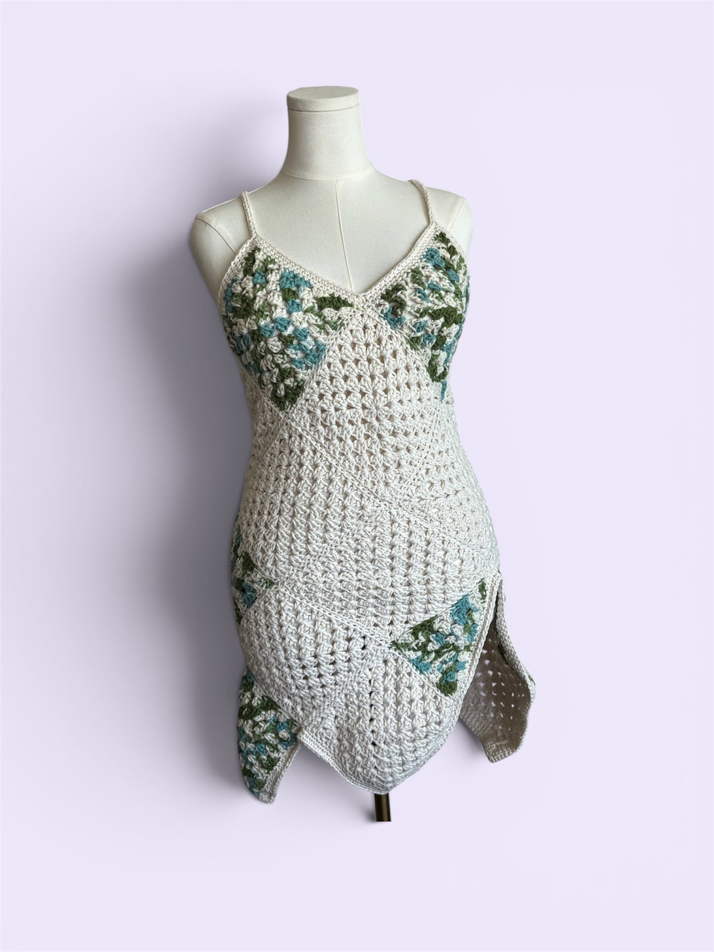 Sea Glass Breeze Crochet Cover-Up
