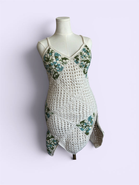 Sea Glass Breeze Crochet Cover-Up