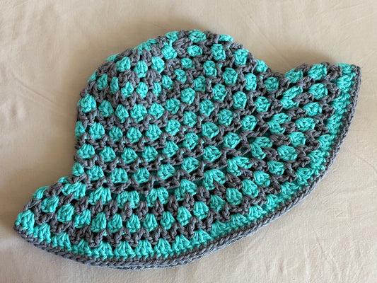 Sea Breeze & Grey Kelp Bucket hat