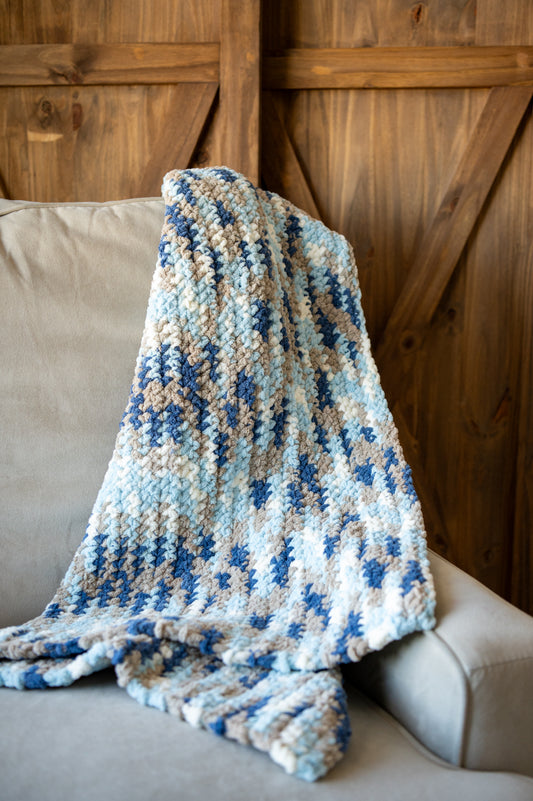 Blue Skies Baby Blanket