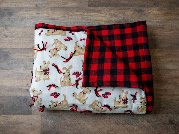 Puppy Love Tie Quilt