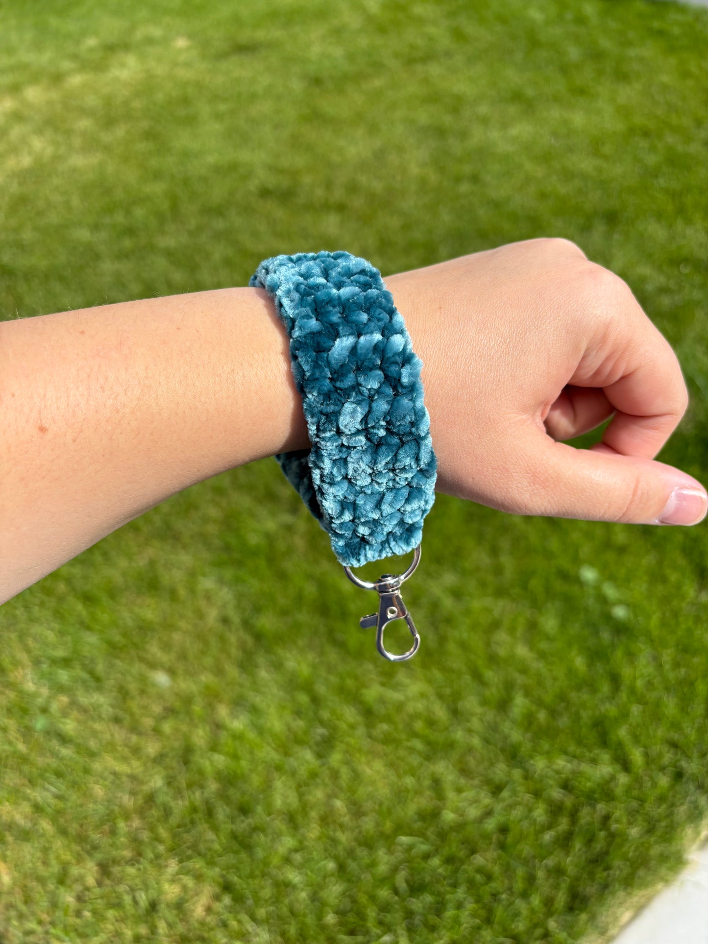 Velveteal Velvet Keychain ✨