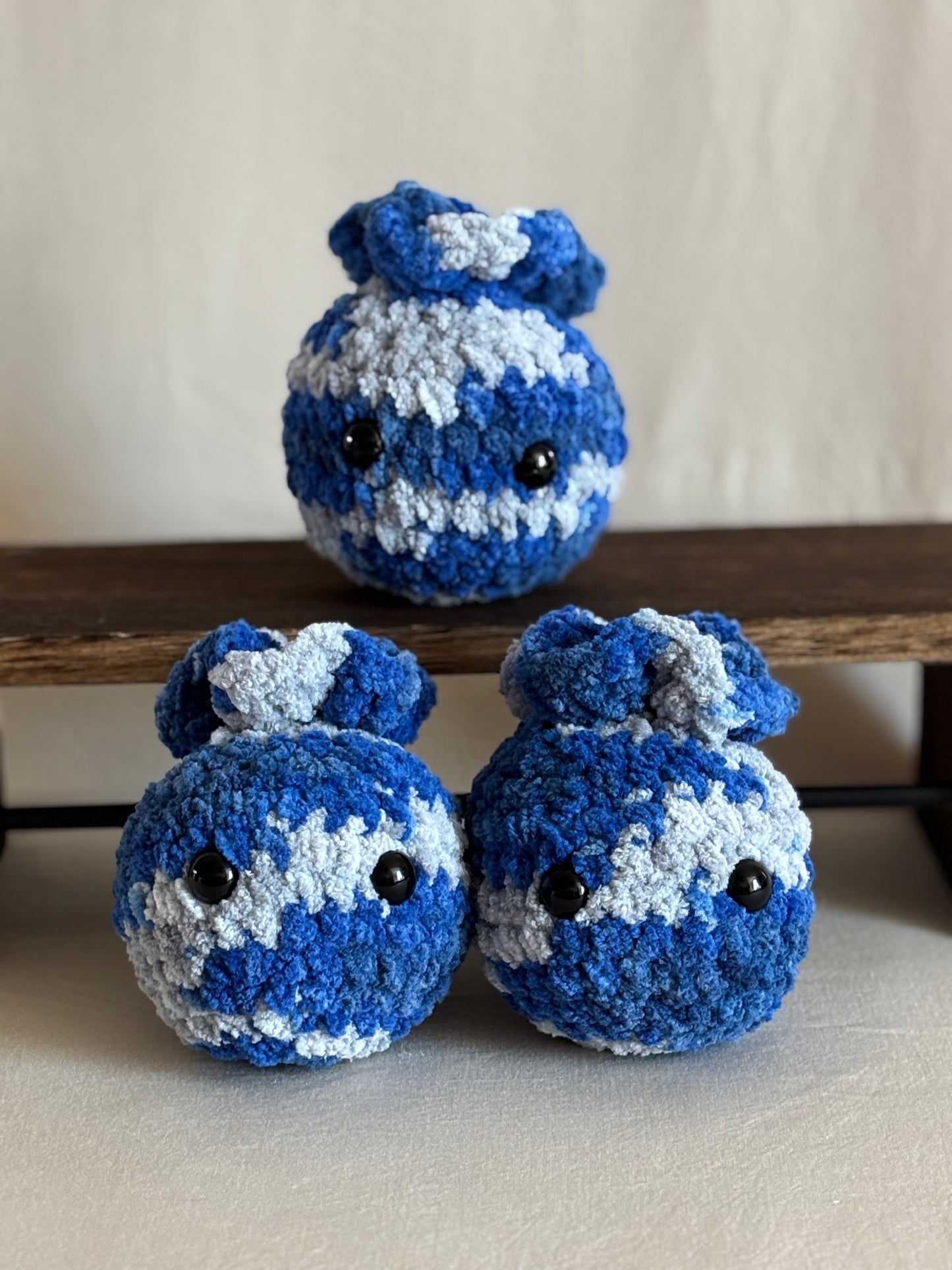 Multi-Colored Blue Berry Plushie