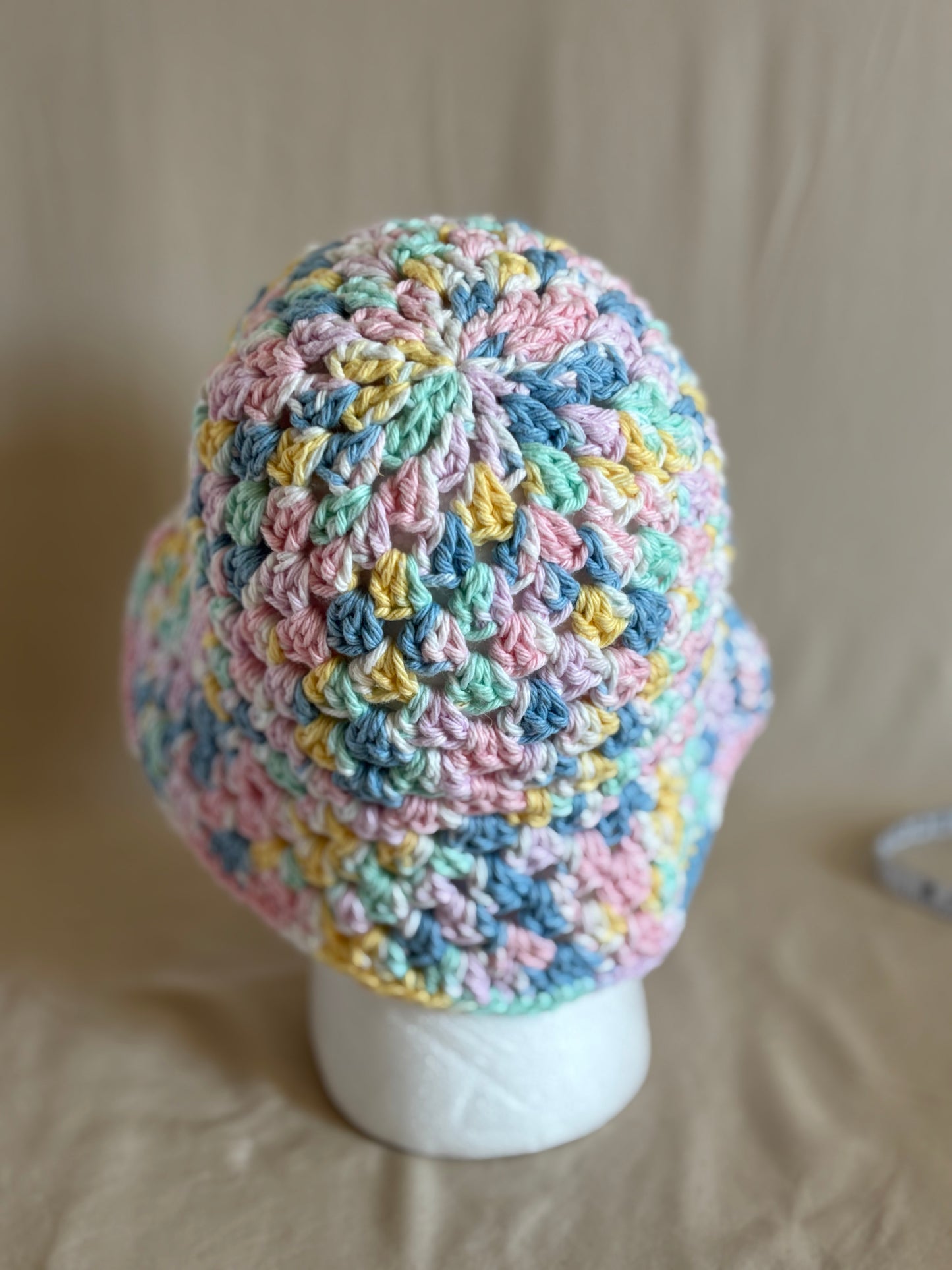 Pastel Rainbow Bucket hat