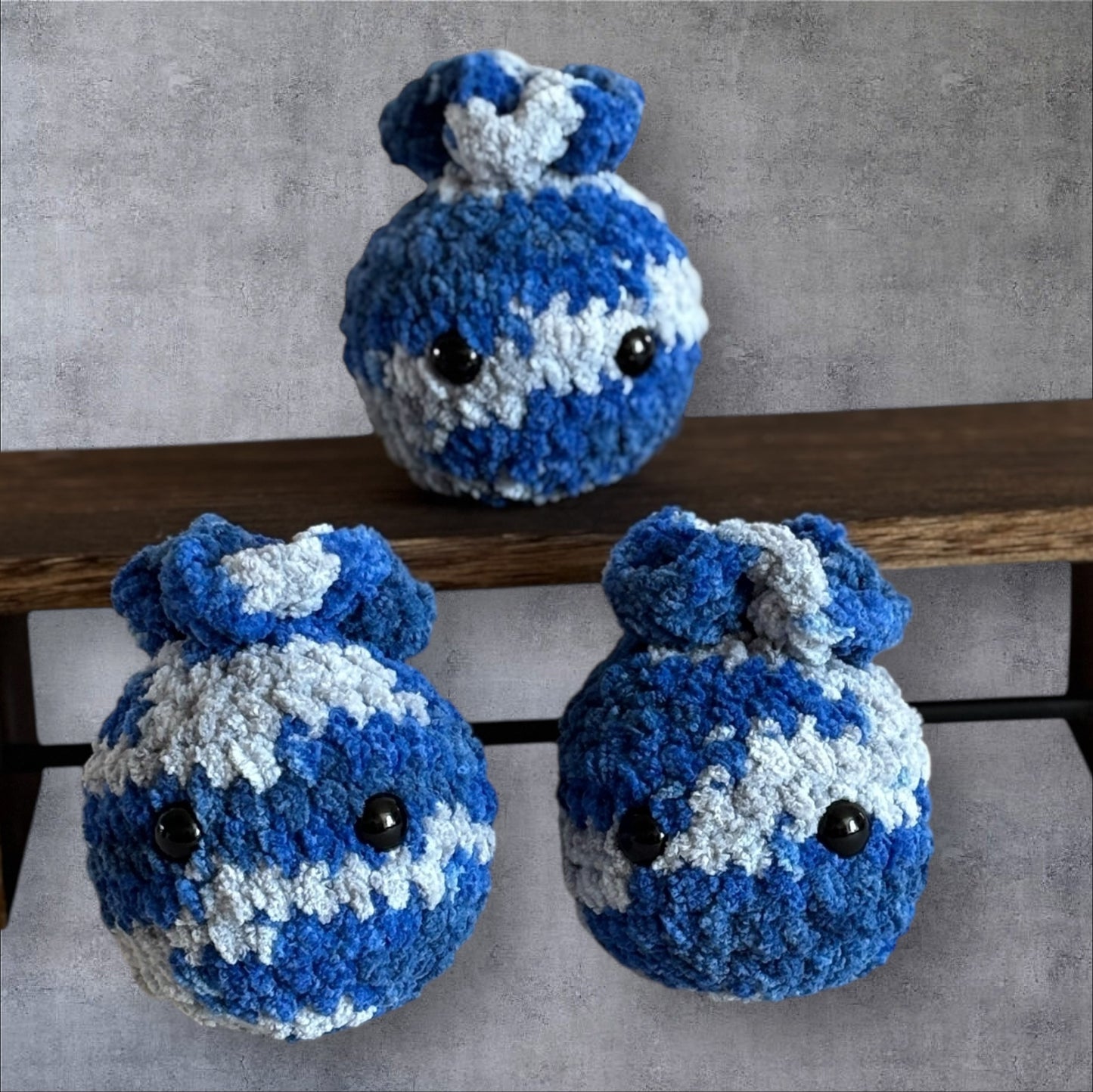 Multi-Colored Blue Berry Plushie