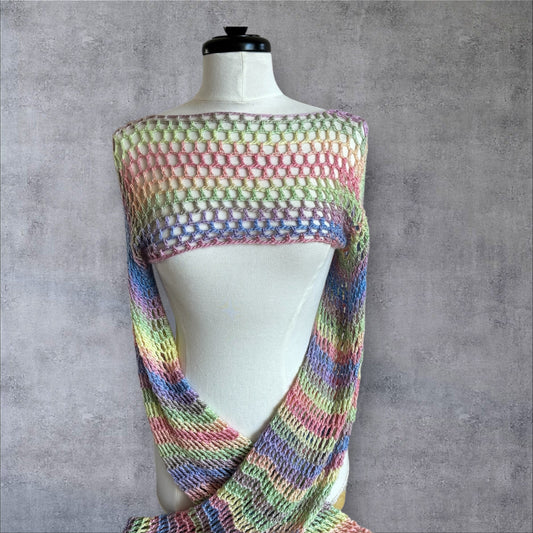 Cotton Candy Fairy Shrug - Medium