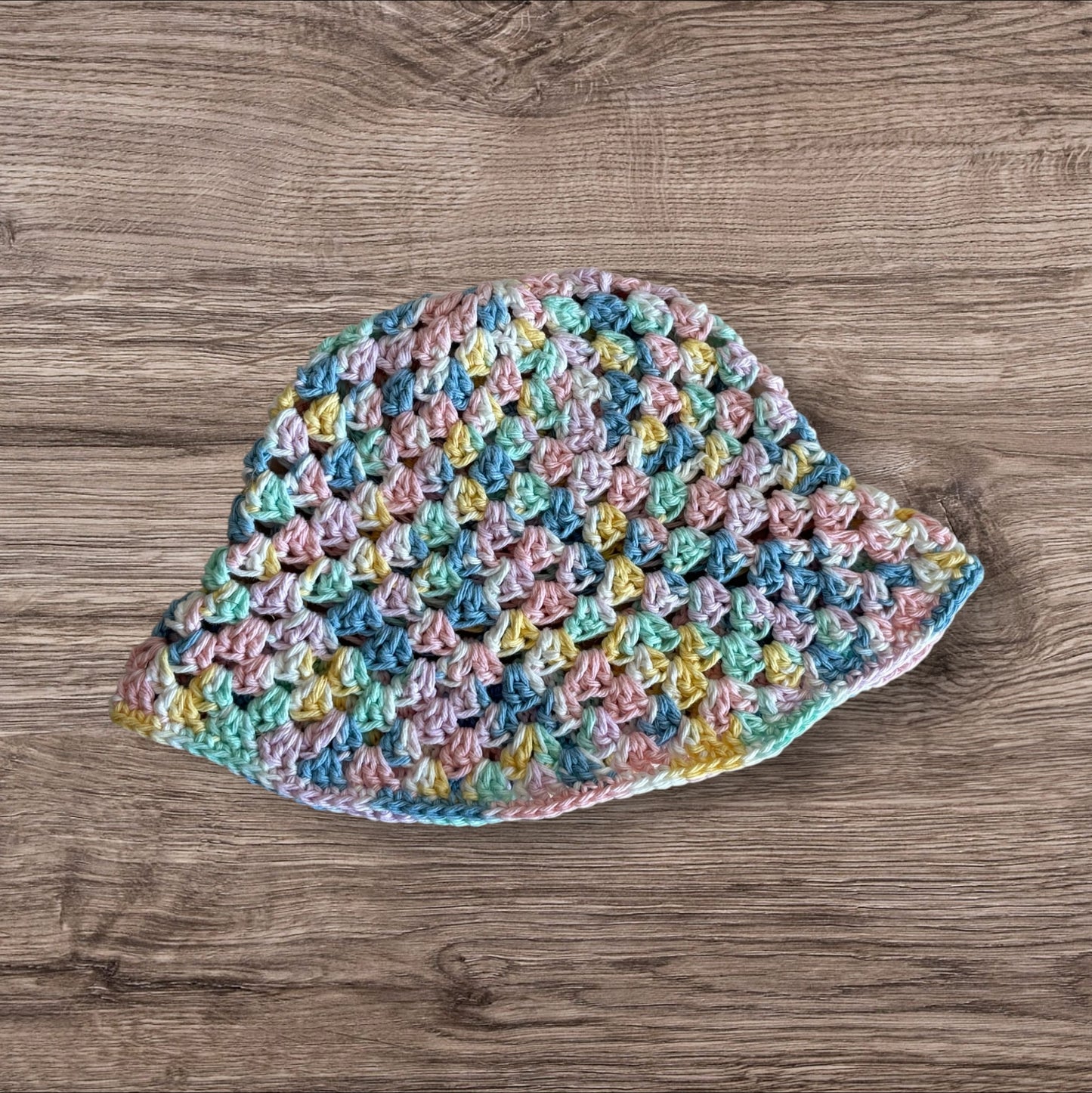 Pastel Rainbow Bucket hat