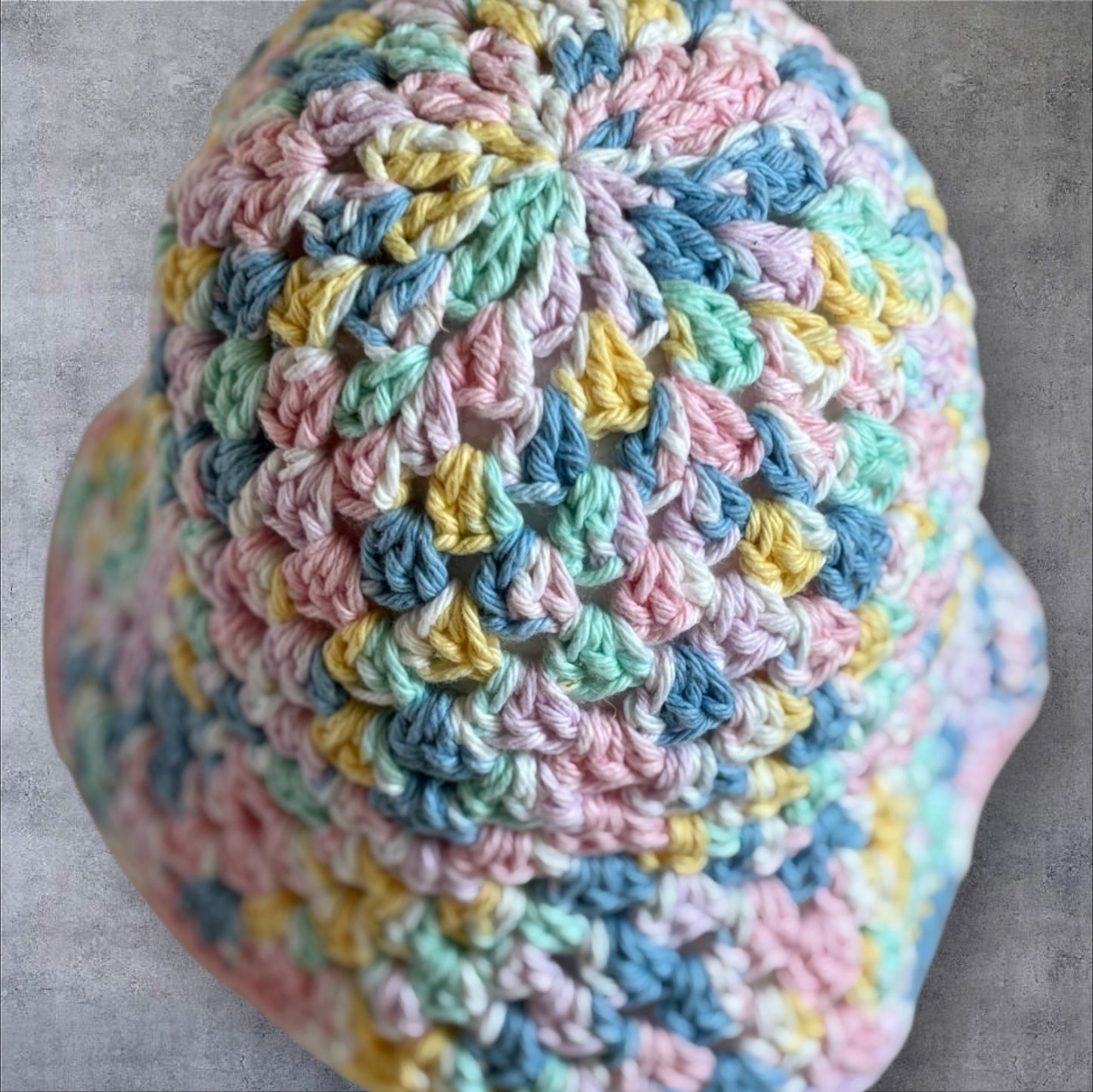 Pastel Rainbow Bucket hat