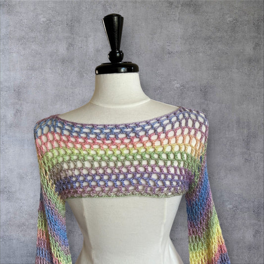 Cotton Candy Fairy Shrug - Medium