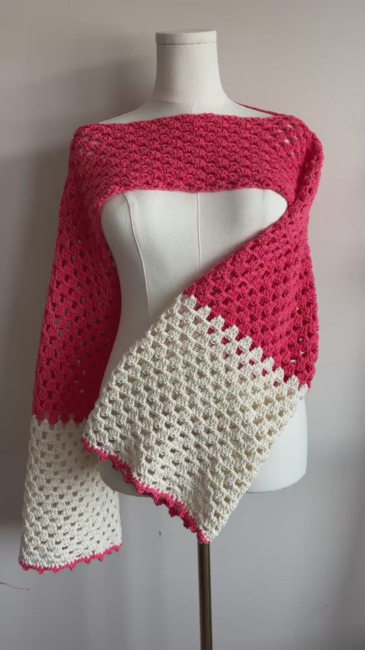 Golden Hour Dream Crochet Shrug